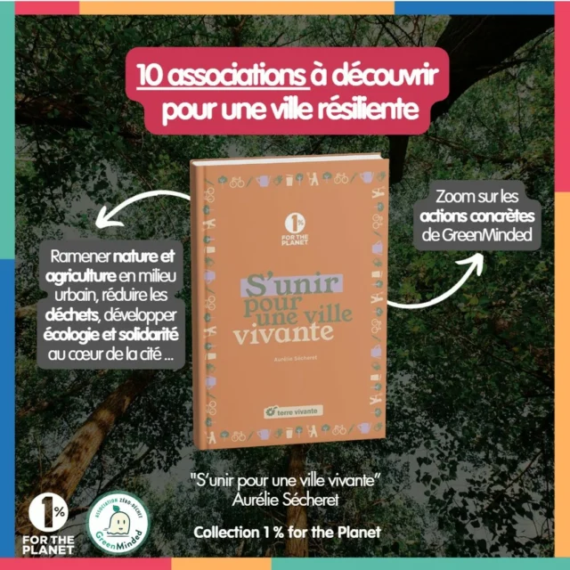 [DEMAIN : SORTIE EN LIBRAIRIE]🥰 Nous sommes fières de paraitre aux côtés de @zerowastefr ou encore @reseaucompostcitoyen dans la collection 1% pour la planète, éditée par @scopterrevivante, maison d’édition en SCOP, spécialisée dans les sujets d’écologie pratique depuis plus de 40 ans 💪➡ Vous pouvez nous retrouver dans le volume "S’unir pour une ville vivante", qui liste des solutions sur comment construire un environnement urbain résilient et attractif en y ramenant la nature, l’agriculture et en y développant l’écologie et la solidarité.#SortieEnLibrairie #EcologieUrbain #1PourcentForThePlanet #TerreVivante #VilleDurable #ZeroWasteFrance #RéseauCompostCitoyen #EcologiePratique #VivreAutrement #VilleResiliente #AgricultureUrbaine #SolutionsDurables #SolidaritéUrbaine #Environnement #NatureEnVille #LivresEcologiques #EcologiePositive #SCOP #ChangementClimatique #TransitionEcologique