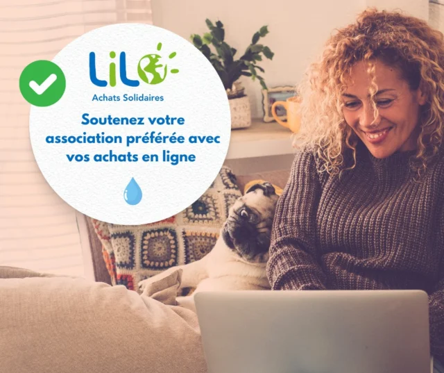 [LILO ACHATS SOLIDAIRE, KESAKO ?]

🎯 Courses en ligne, transports, loisirs, vêtements, maison… plus de 1000 sites sont partenaires de Lilo Achats Solidaires : à chaque achat que vous faites vous pouvez reverser 3 à 5% de la valeur de votre panier pour soutenir une association de votre choix !

💪 À ce jour, plus de 300 000€ ont été reversés à des associations, dont GreenMinded 😊

1️⃣Ajoutez l’extension Lilo Achats Solidaires à votre navigateur : https://lilo.org/install-las-redirect.php 
Attention, Lilo Achats Solidaires est disponible sur ordinateur uniquement.

2️⃣ Naviguez et faites vos achats en ligne comme d’habitude !

3️⃣ Quelques jours après votre achat chez un e-commerçant partenaire, vos gouttes d’eau sont disponibles. 

4️⃣ Cliquer sur notre page de collecte pour nous les reverser et, ce faisant, nous soutenir financièrement. Astuce : activez le don automatique pour nous reverser automatiquement vos gouttes d’eau lors de vos prochains achats. 😉

Et pour vos recherches internet aussi, Lilo soutient également les associations : https://www.lilo.org/greenminded/